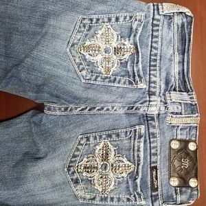 Girls size 10 miss me jeans